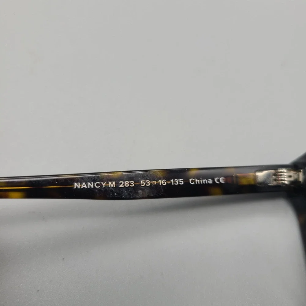 Warby Parker Nancy M 283 Dark Tortoise Geometric Cat Eye Eyeglasses 53-16-135